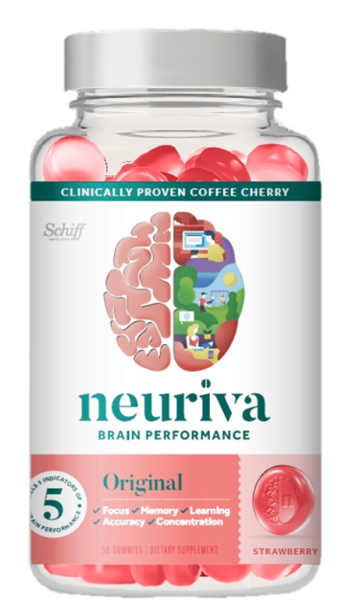 Neuriva Brain Performance   Original Strawberry Gummies